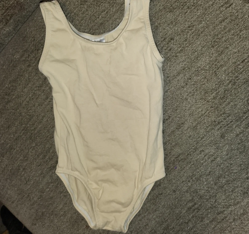 Dancina Soft Cream Kids Leotard